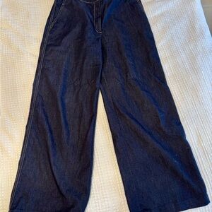 Zara Dark Denim Trousers
